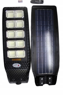 Uličná lampa - Pouličné svietidlo 1000 W 10000 lm solárne napájanie